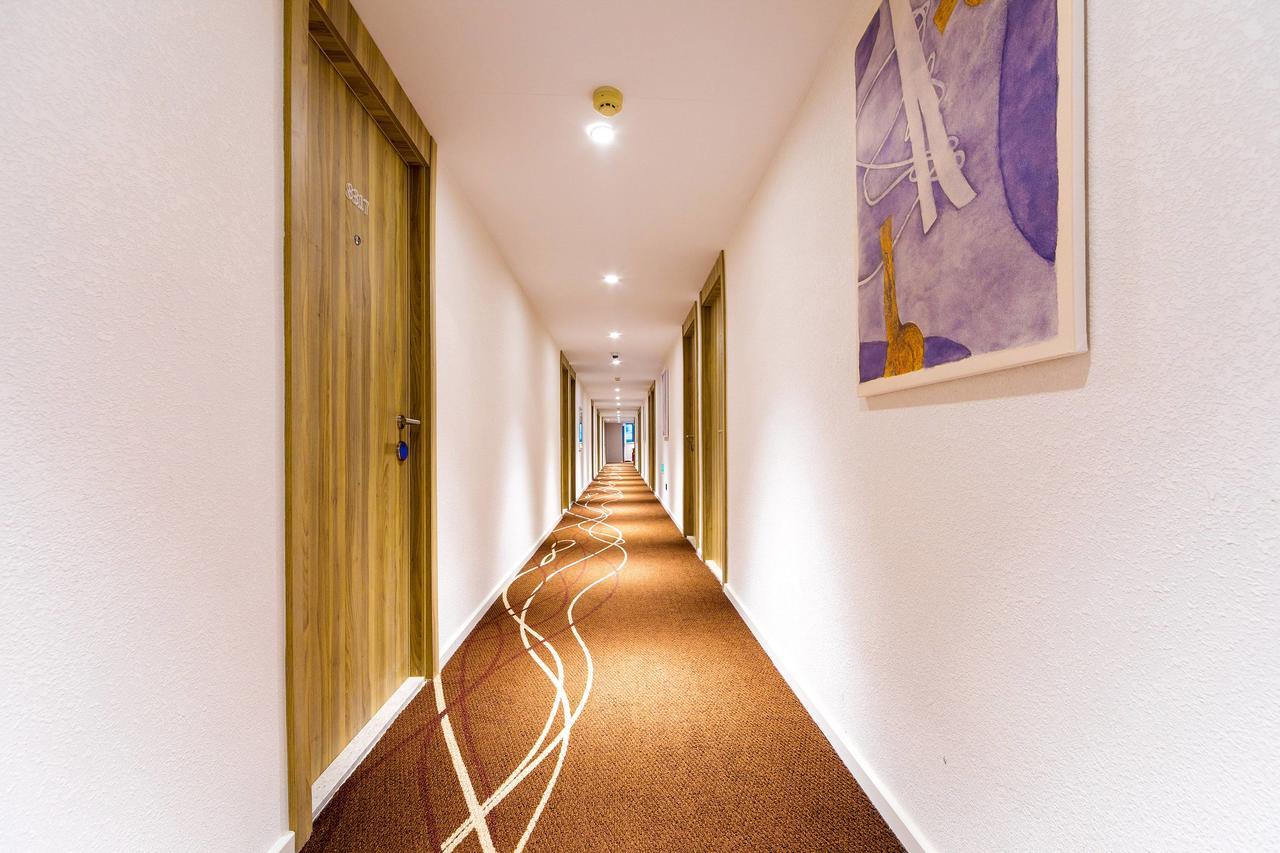 Hanting Premium Hotel Shanghai Dapu Bridge Riyueguang Shopping Mall Exteriör bild